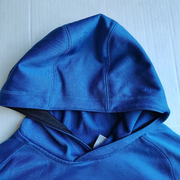 Adidas Youth Boys Hoodie Size Large Hooded Sweatshirt Kangaroo Pouch - Picture 3 of 15